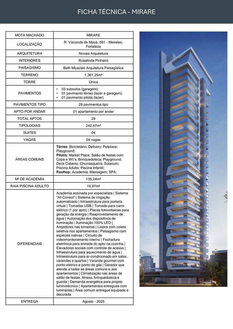 #1256 - Apartamento para Venda em Fortaleza - CE