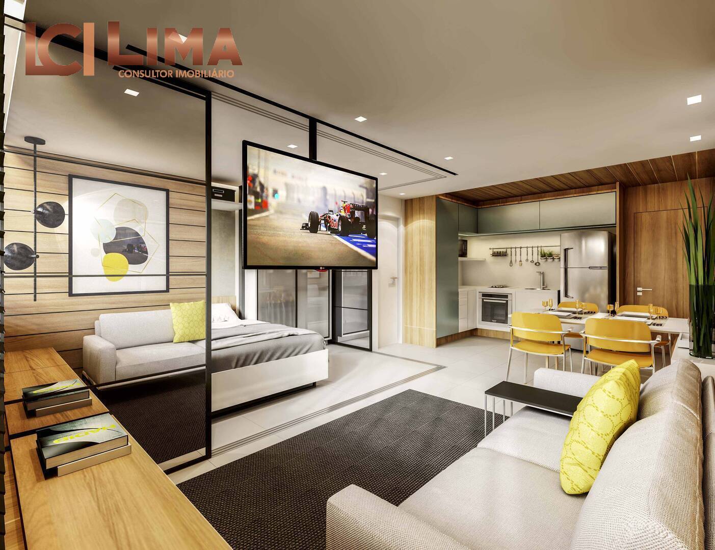 Apartamento, 1 quarto, 37 m² - Foto 5